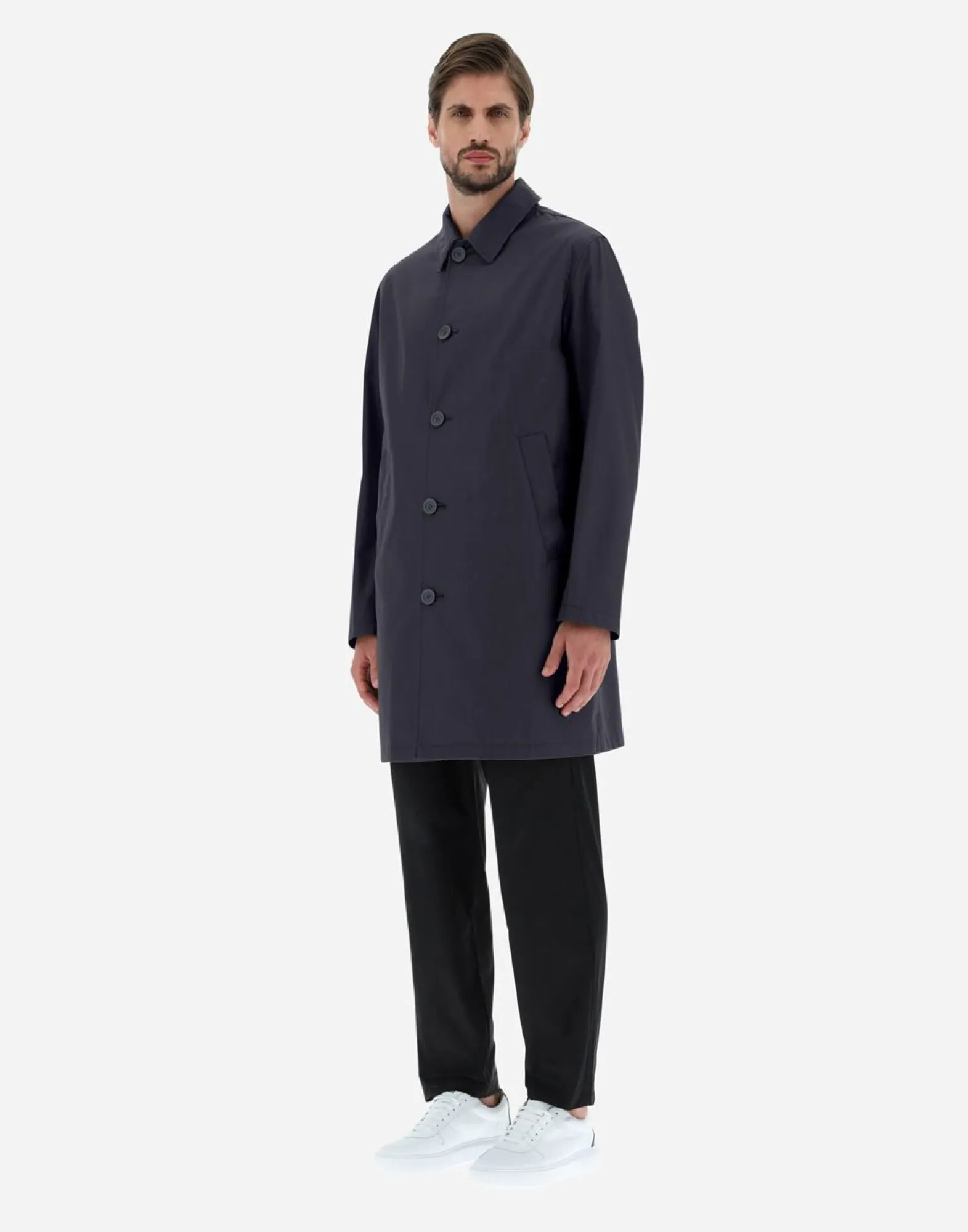 Herno Raincoat In Delon & Monogram