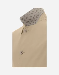 Herno Raincoat In Delon & Monogram