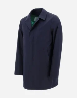 Herno Raincoat In Delon & Nylon Ultralight