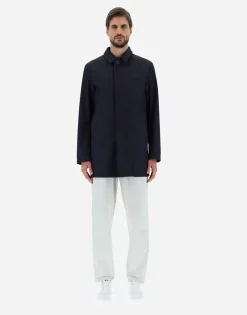 Herno Raincoat In Delon & Nylon Ultralight