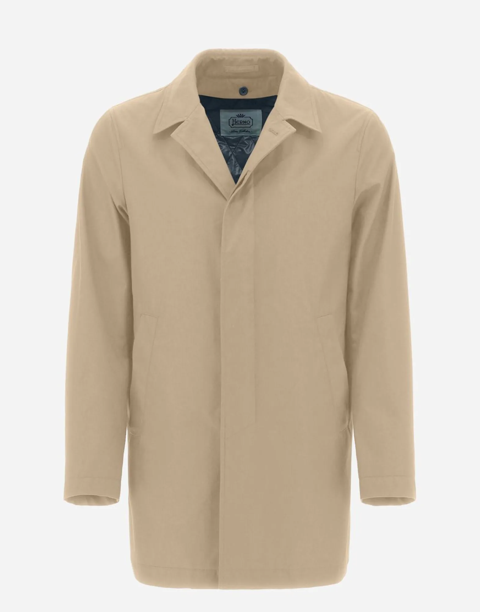 Herno Raincoat In Delon & Nylon Ultralight