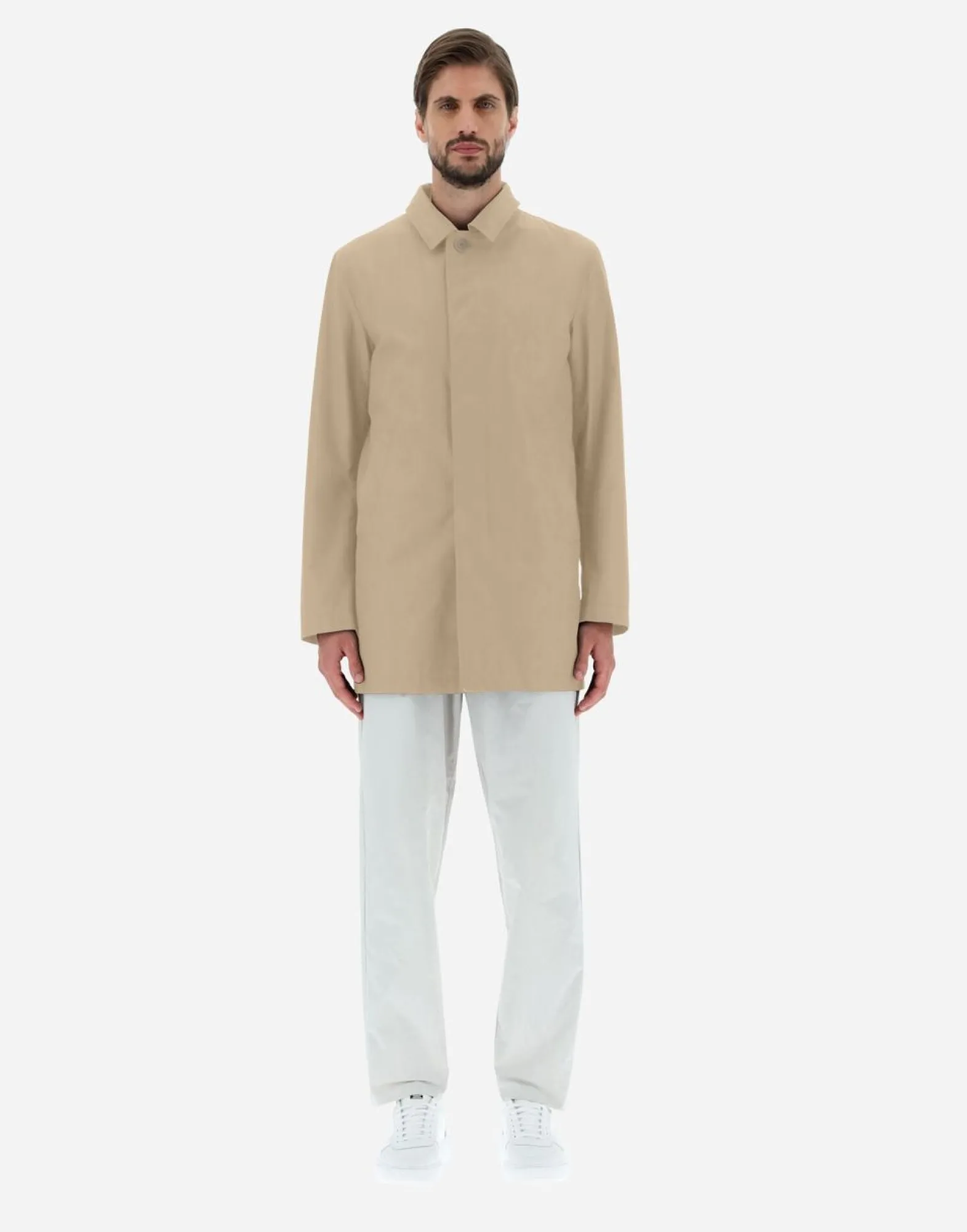 Herno Raincoat In Delon & Nylon Ultralight