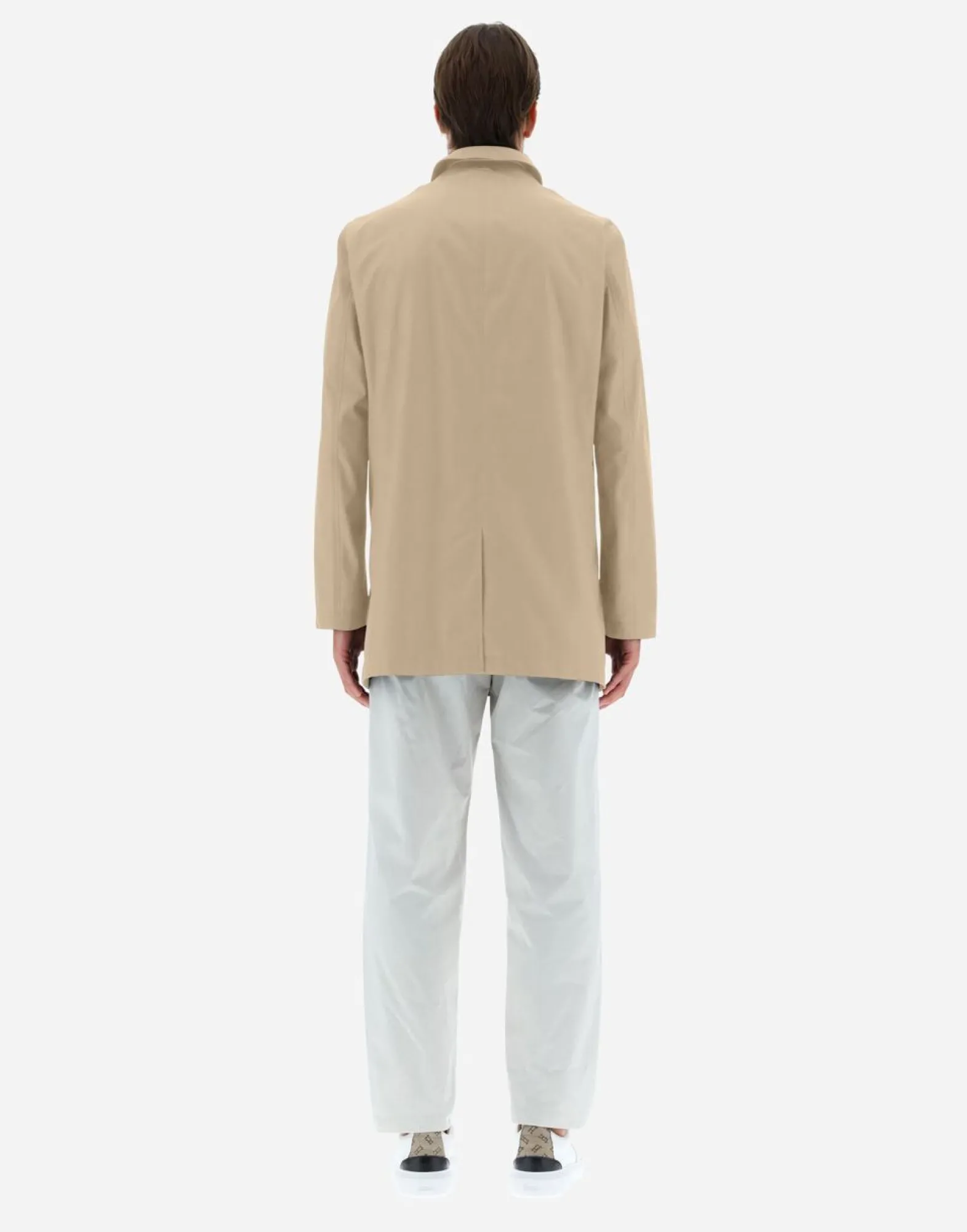 Herno Raincoat In Delon & Nylon Ultralight