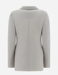 Herno Resort Blazer In Light Boiled Wool