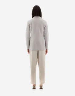 Herno Resort Blazer In Light Boiled Wool