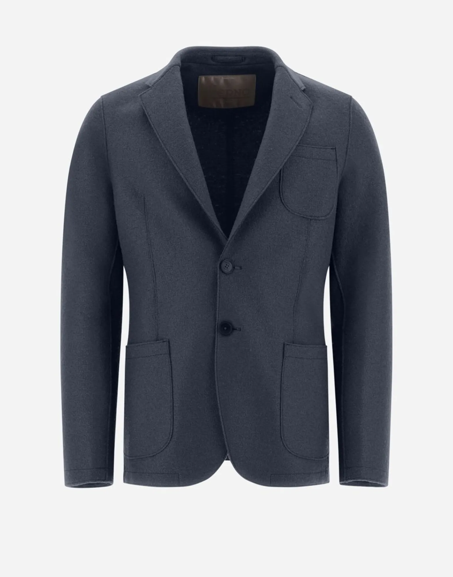 Herno Resort Blazer In Light Boiled Wool