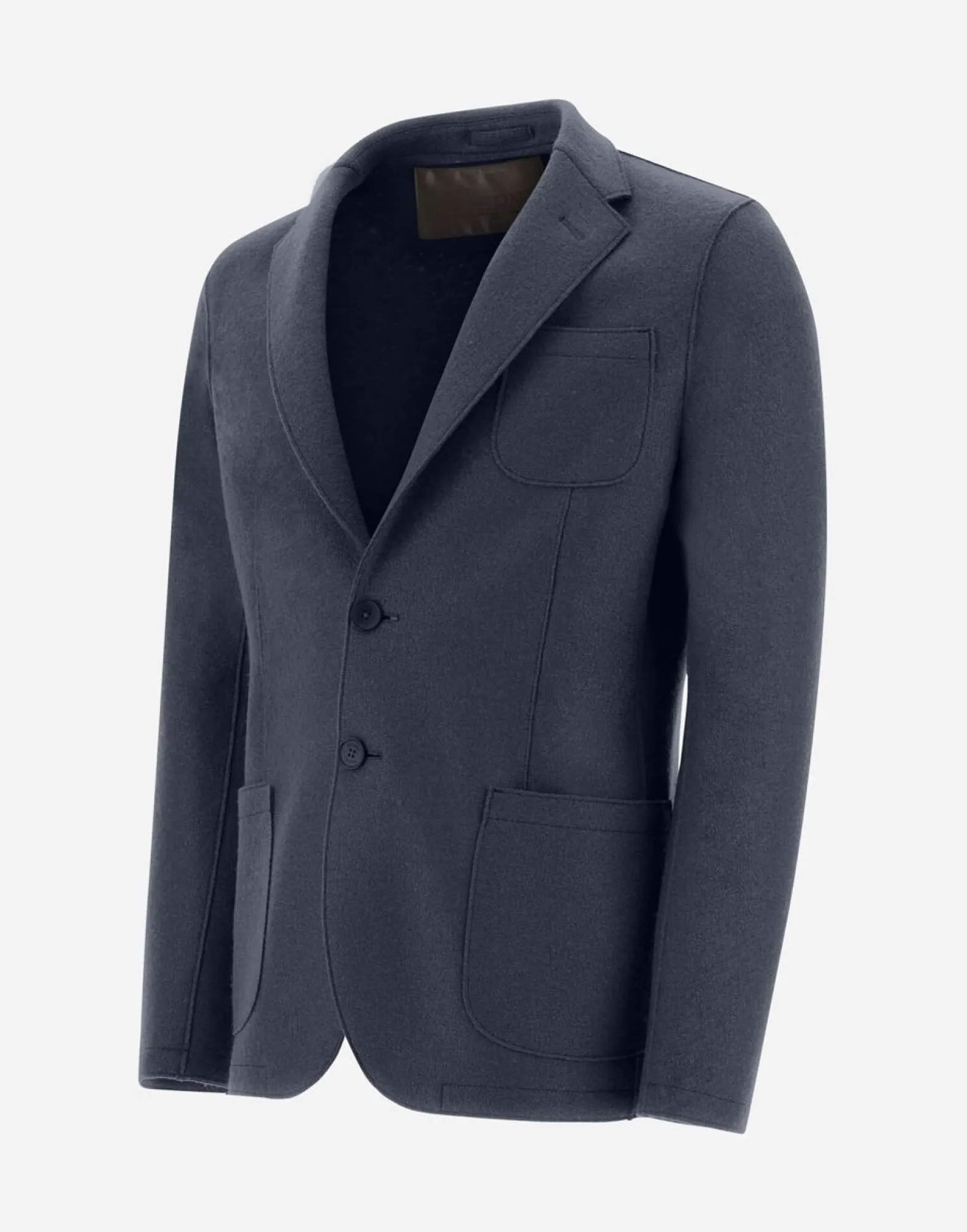 Herno Resort Blazer In Light Boiled Wool