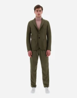 Herno Resort Blazer In Light Boiled Wool