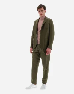 Herno Resort Blazer In Light Boiled Wool