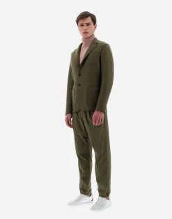 Herno Resort Blazer In Light Boiled Wool