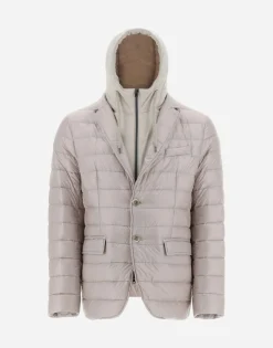 Herno Resort Blazer In Nylon Ultralight & Ponente