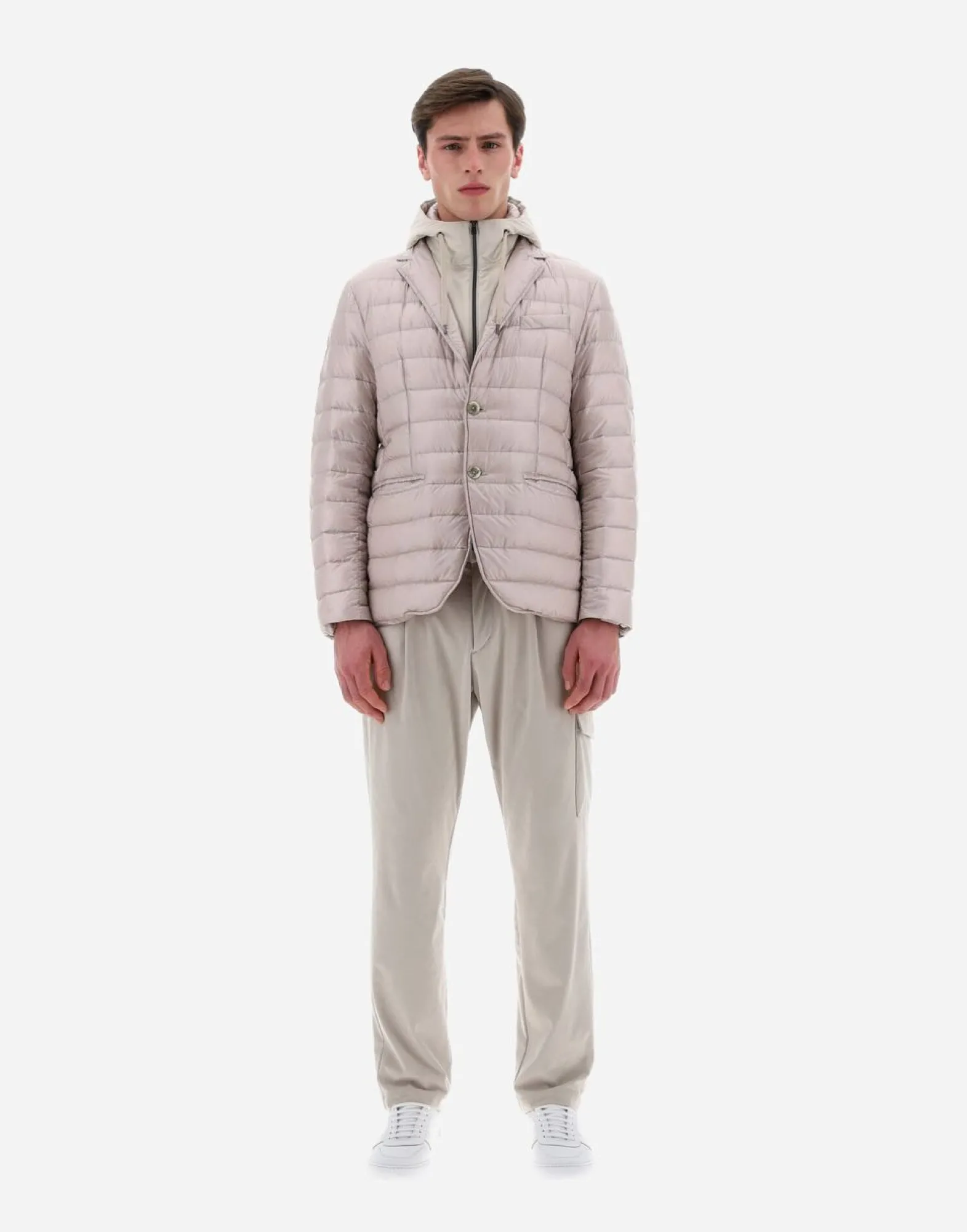 Herno Resort Blazer In Nylon Ultralight & Ponente