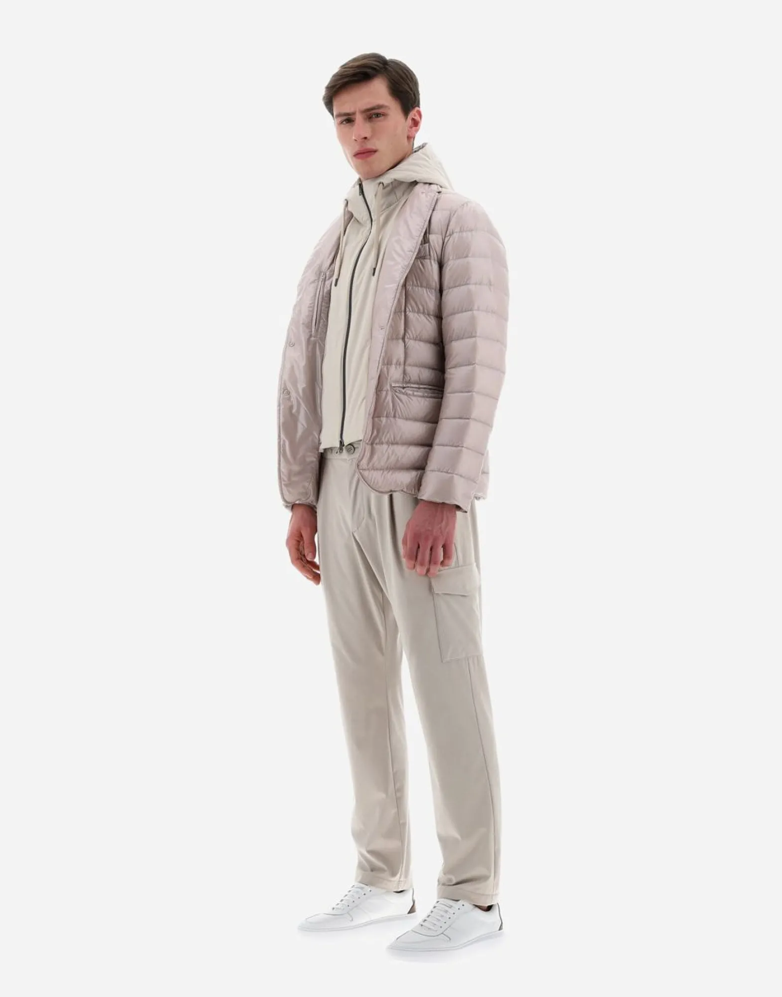 Herno Resort Blazer In Nylon Ultralight & Ponente