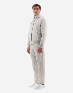 Herno Resort Bomber Jacket In Cashmere & Silk