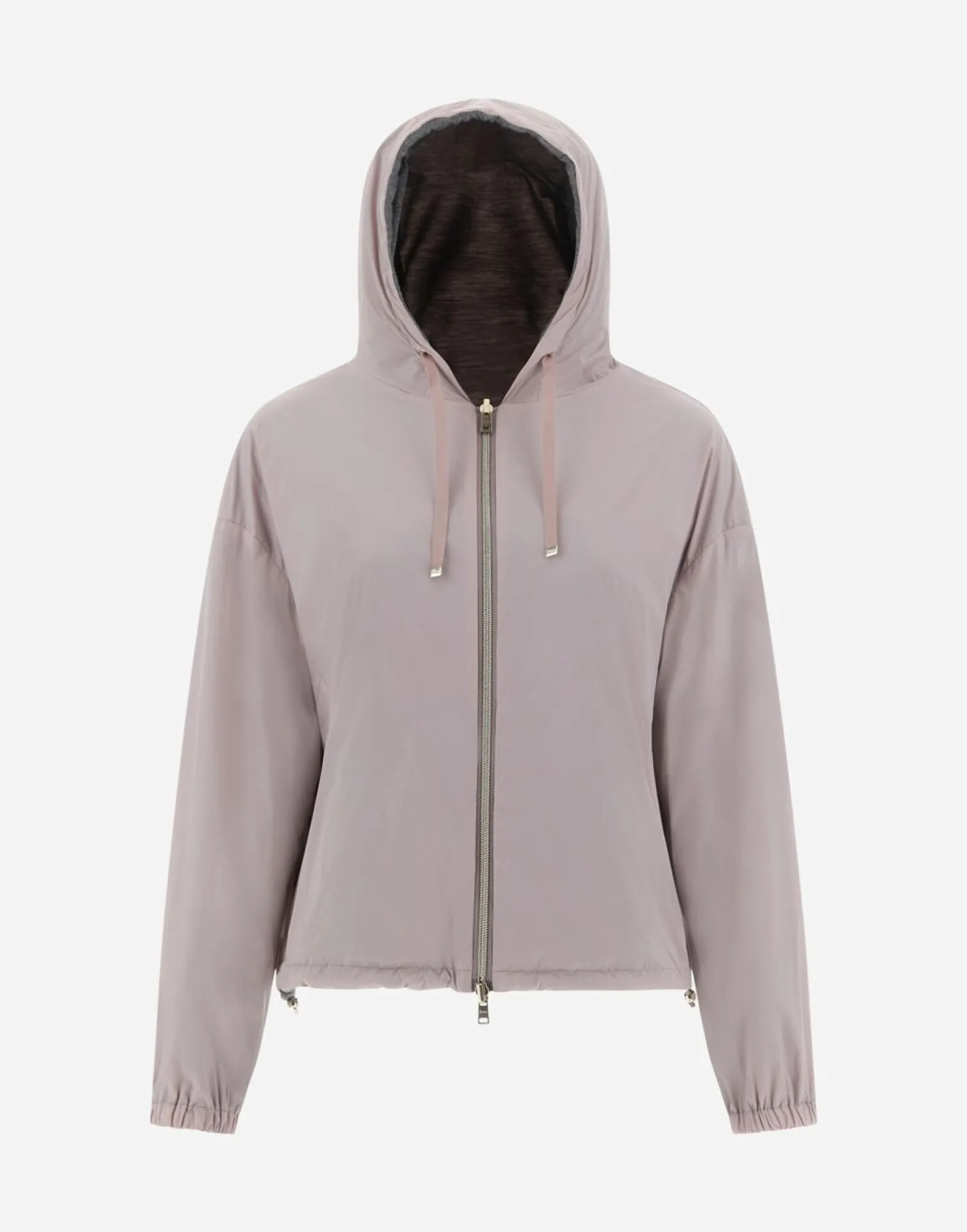 Herno Resort Bomber Jacket In Light Nylon Stretch & Light Jersey