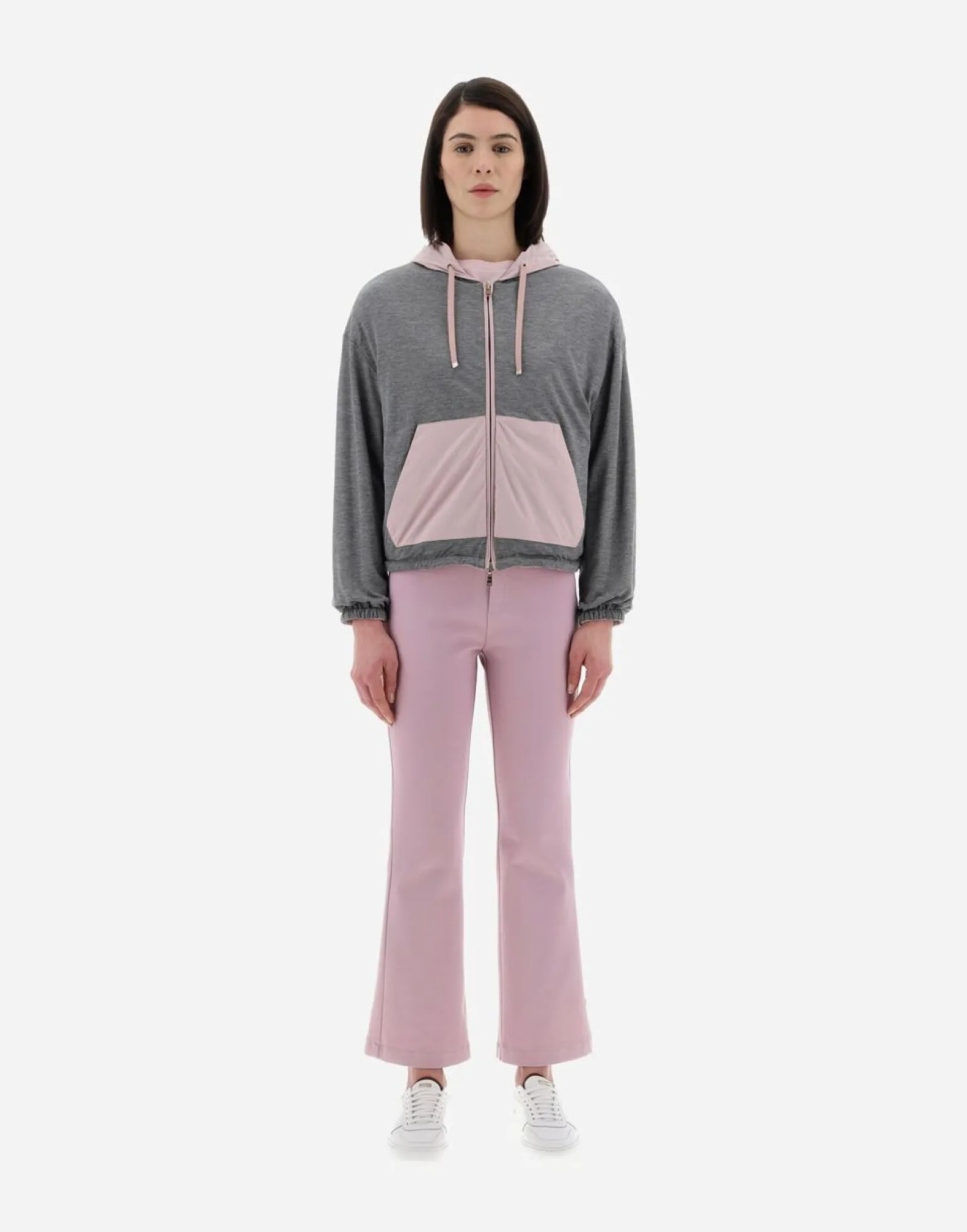 Herno Resort Bomber Jacket In Light Nylon Stretch & Light Jersey