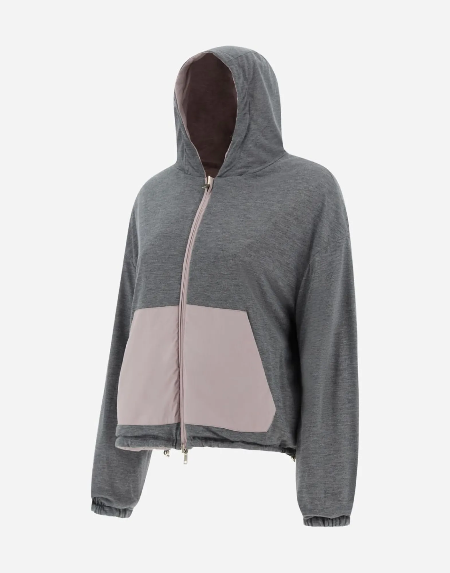 Herno Resort Bomber Jacket In Light Nylon Stretch & Light Jersey