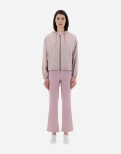 Herno Resort Bomber Jacket In Light Nylon Stretch & Light Jersey