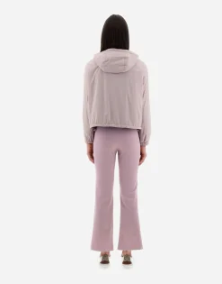 Herno Resort Bomber Jacket In Light Nylon Stretch & Light Jersey