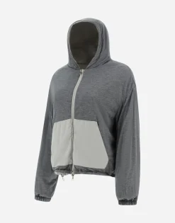 Herno Resort Bomber Jacket In Light Nylon Stretch & Light Jersey