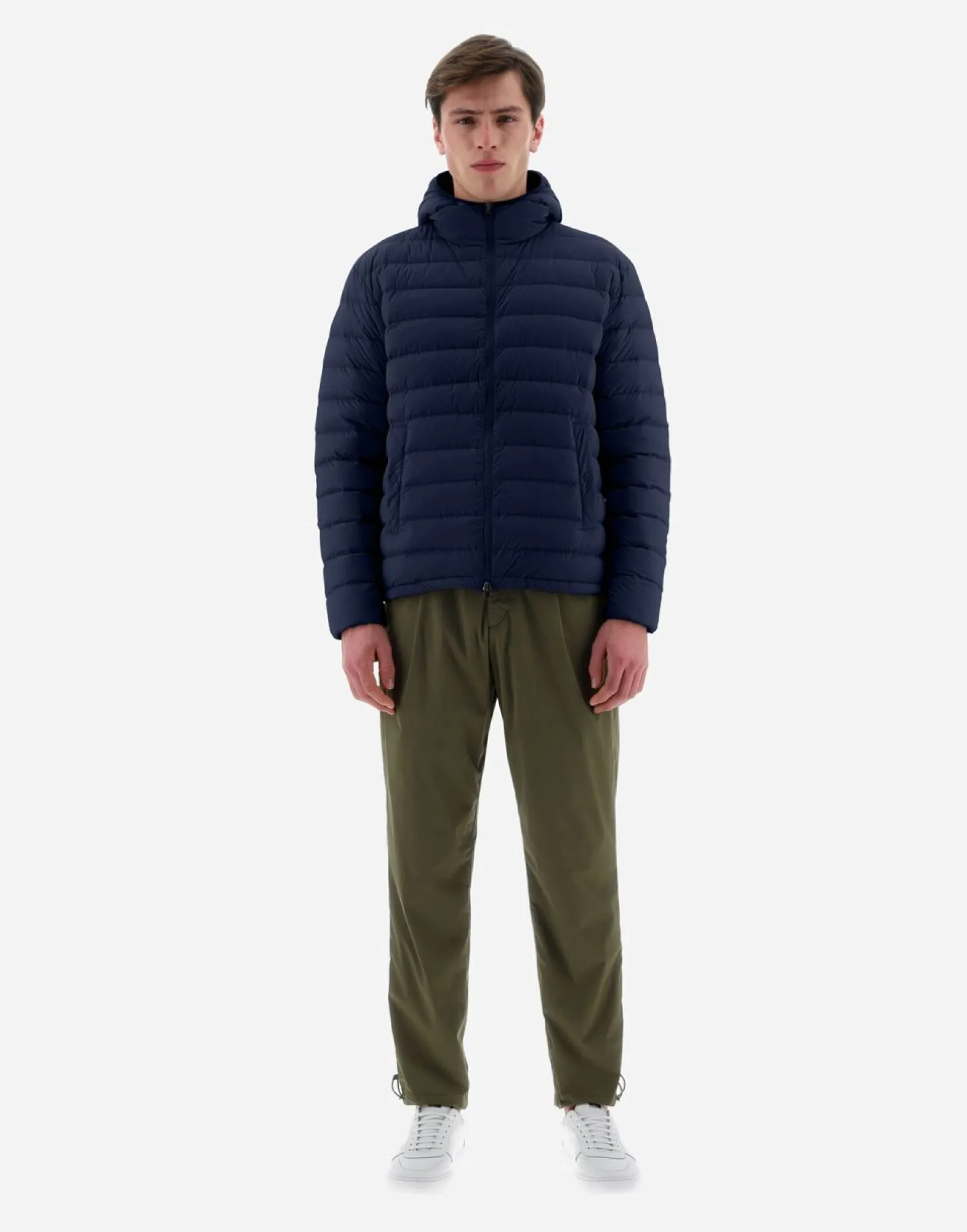 Herno Resort Bomber Jacket In Light Nylon Stretch