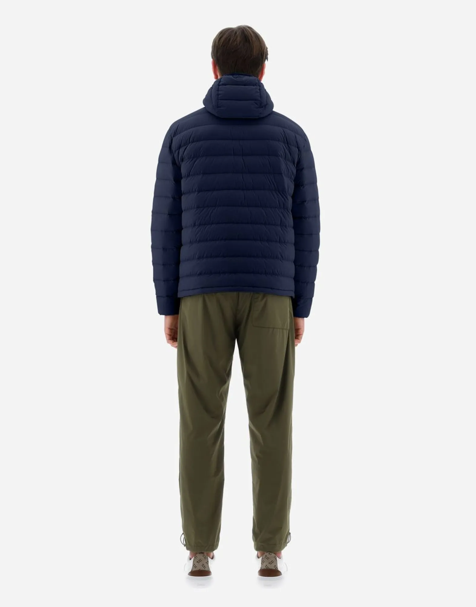 Herno Resort Bomber Jacket In Light Nylon Stretch