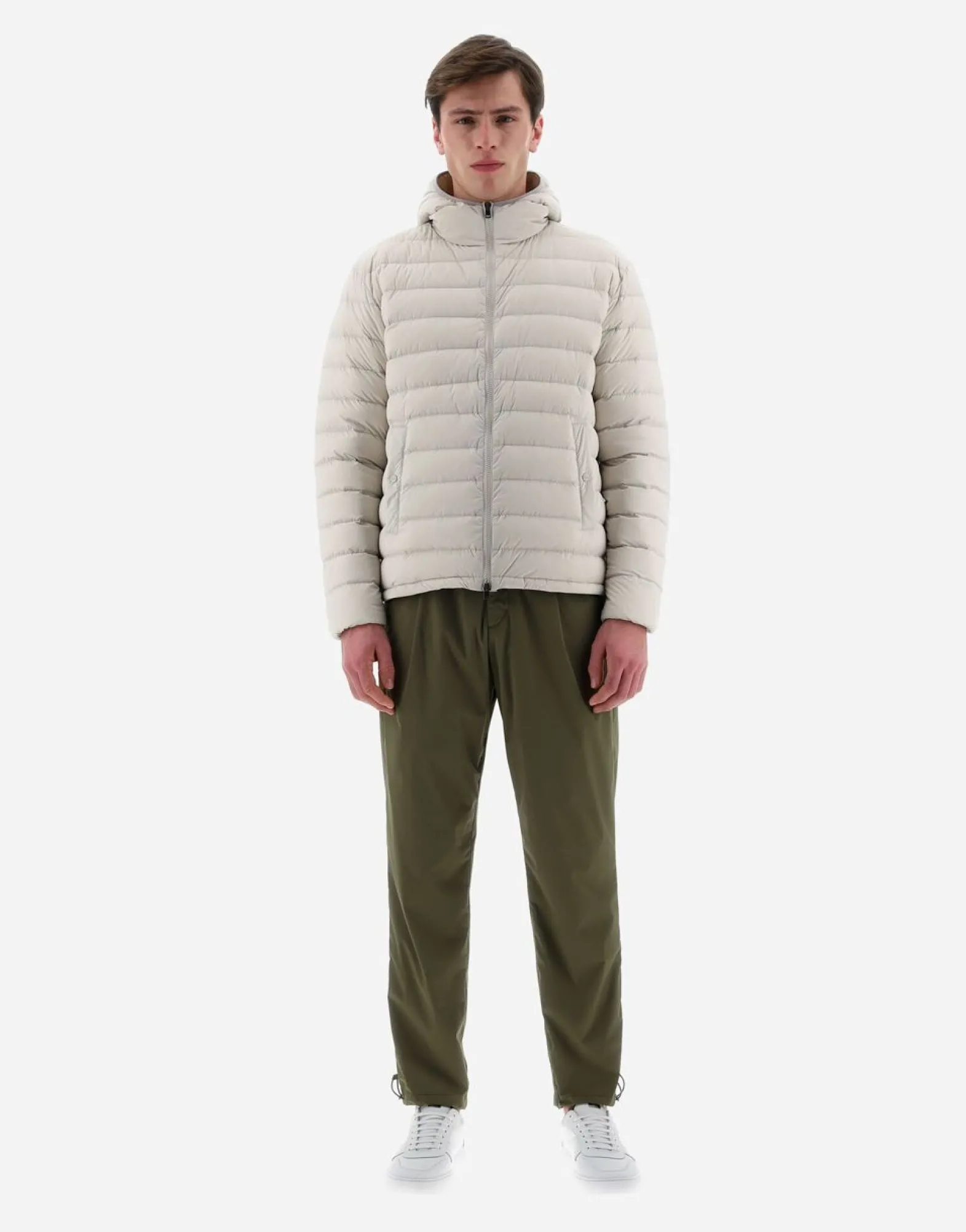 Herno Resort Bomber Jacket In Light Nylon Stretch