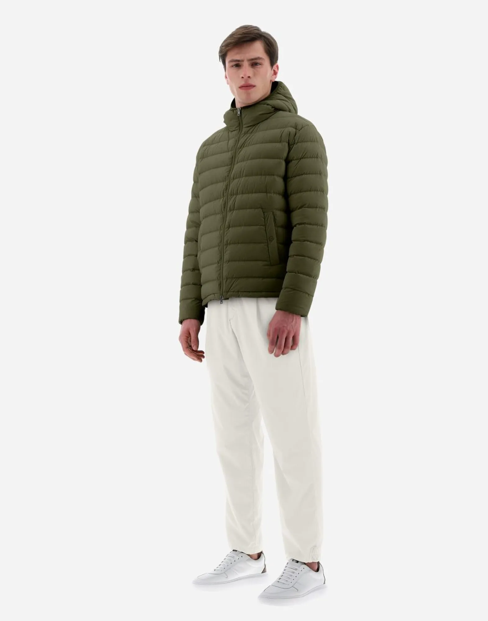 Herno Resort Bomber Jacket In Light Nylon Stretch