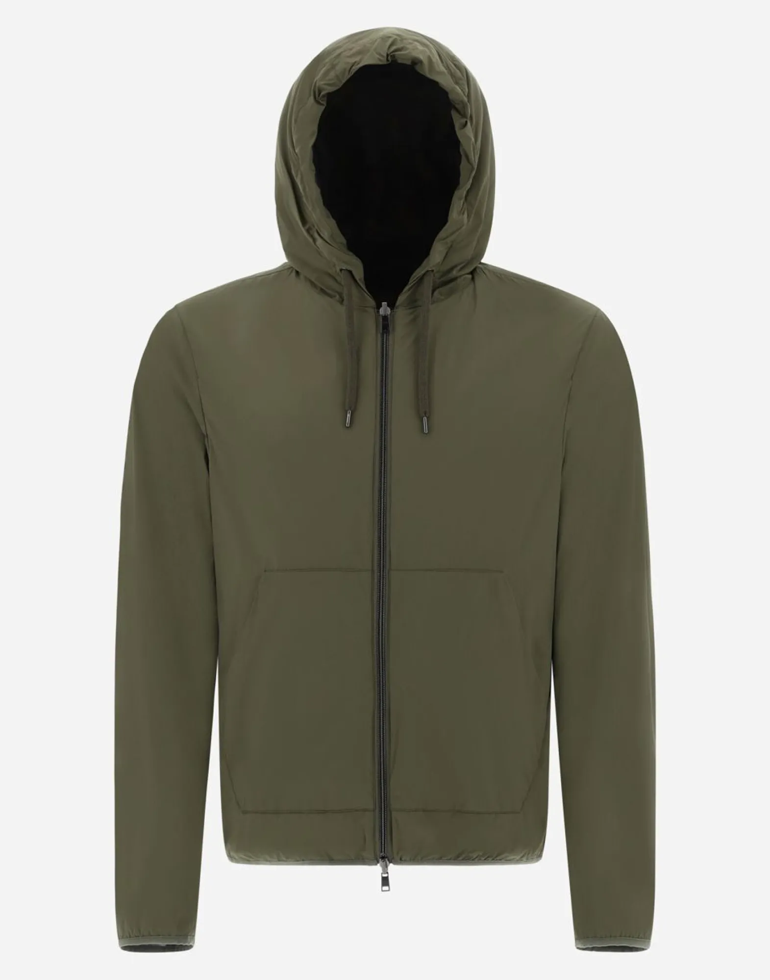 Herno Resort Bomber Jacket In Light Nylon Stretch & Light Jersey