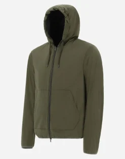 Herno Resort Bomber Jacket In Light Nylon Stretch & Light Jersey