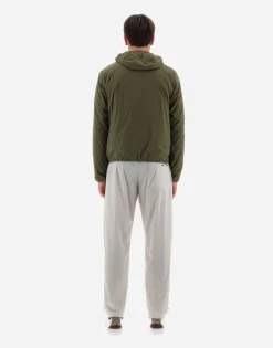 Herno Resort Bomber Jacket In Light Nylon Stretch & Light Jersey