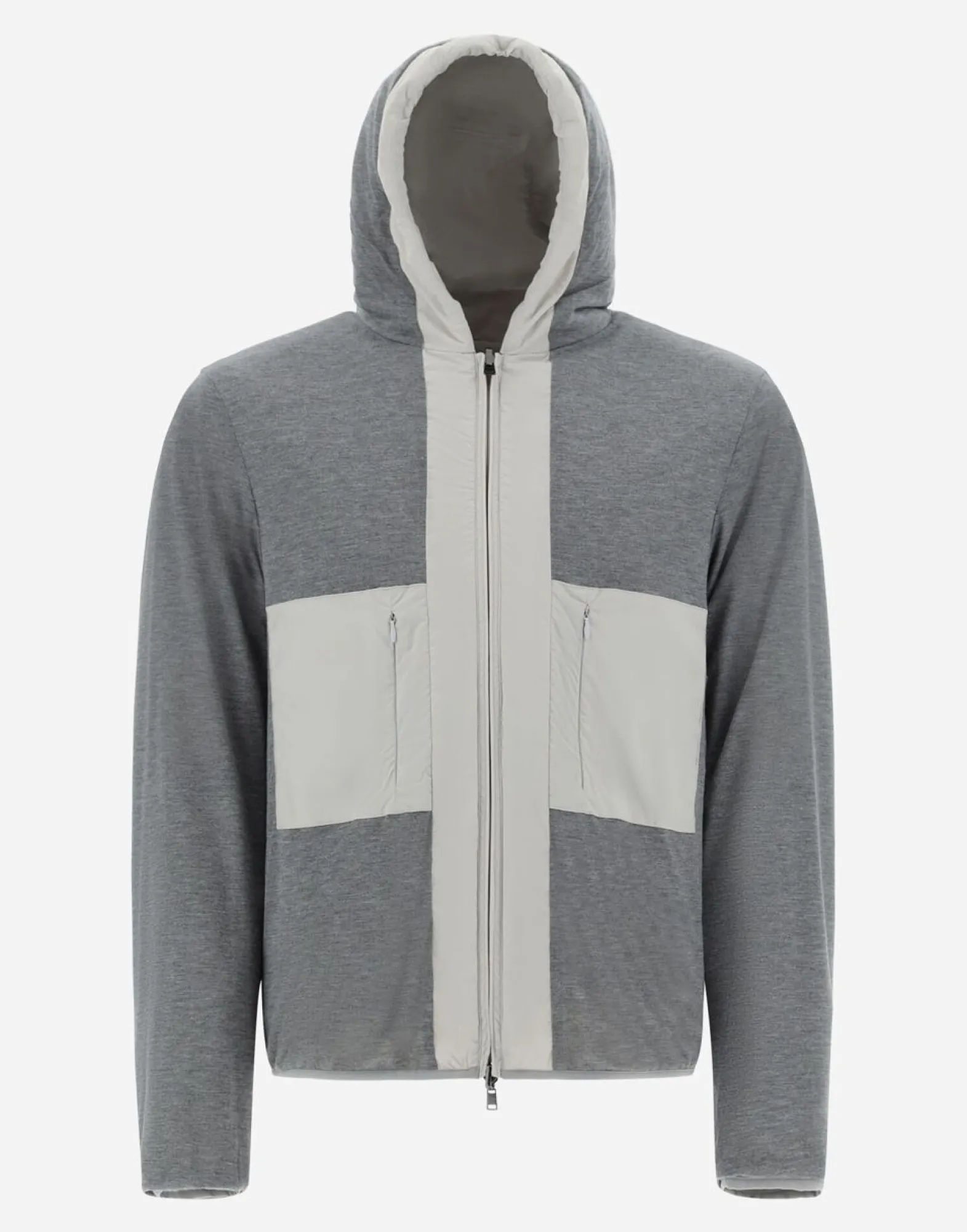 Herno Resort Bomber Jacket In Light Nylon Stretch & Light Jersey