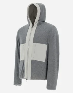 Herno Resort Bomber Jacket In Light Nylon Stretch & Light Jersey