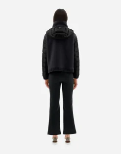 Herno Resort Bomber Jacket In Modern Double & Nylon Ultralight