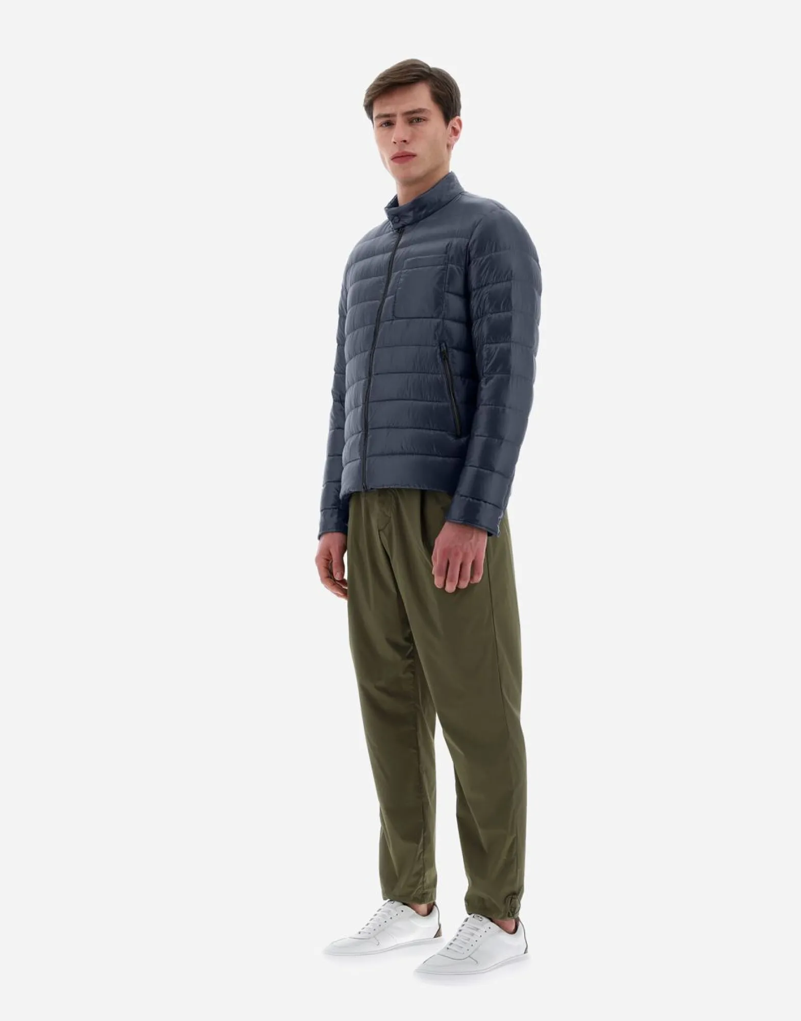 Herno Resort Bomber Jacket In Nylon Ultralight