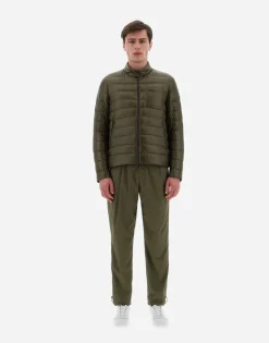 Herno Resort Bomber Jacket In Nylon Ultralight