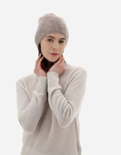 Herno Resort Cap In Chenille Knit