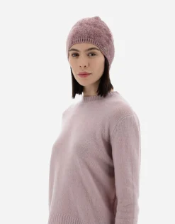 Herno Resort Cap In Chenille Knit