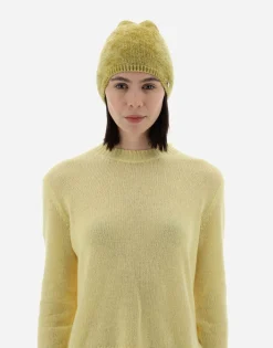Herno Resort Cap In Chenille Knit