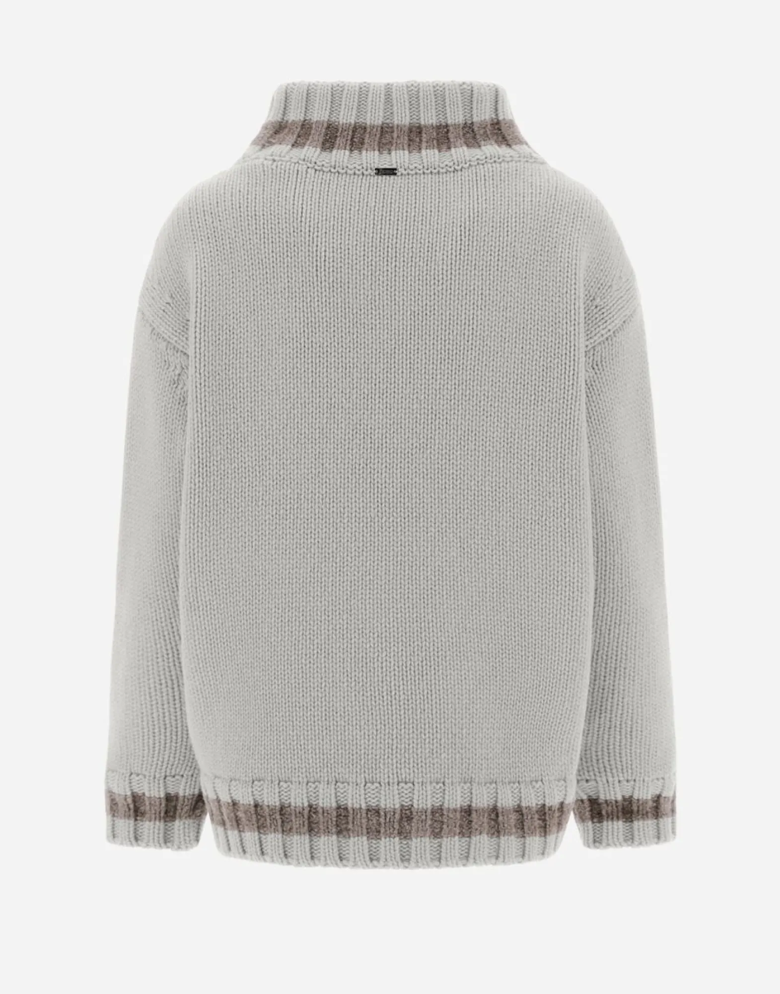 Herno Resort Cardigan In Infinity & Chenille Knit