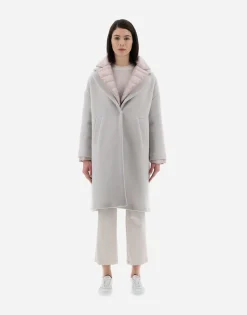 Herno Resort Coat In Modern Double & Nylon Ultralight