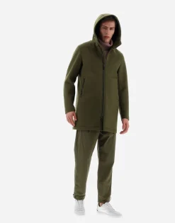 Herno Resort Parka In Mesh Wool