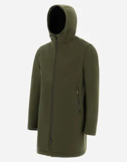 Herno Resort Parka In Mesh Wool
