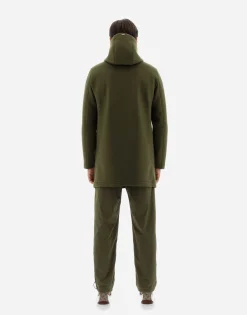 Herno Resort Parka In Mesh Wool