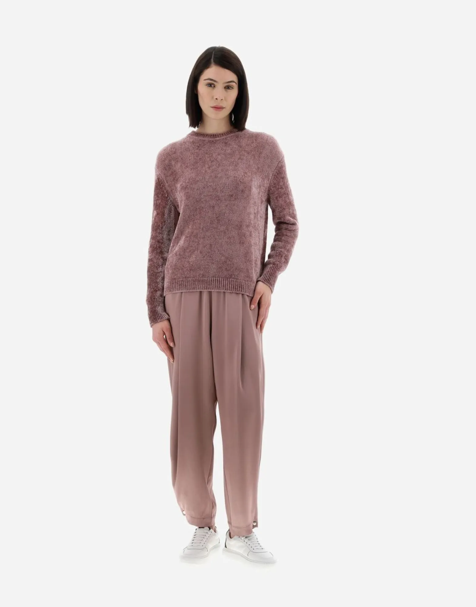 Herno Resort Pullover In Chenille Knit