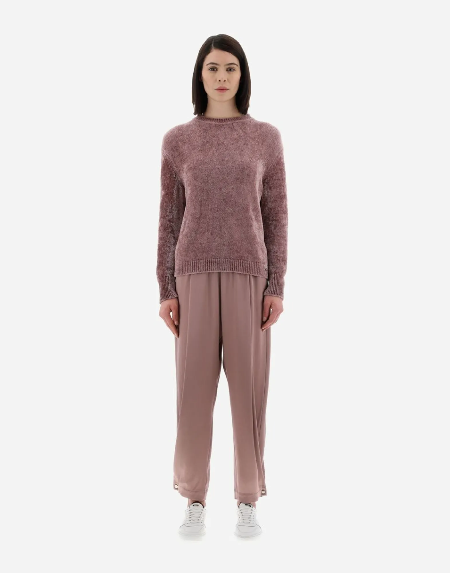 Herno Resort Pullover In Chenille Knit