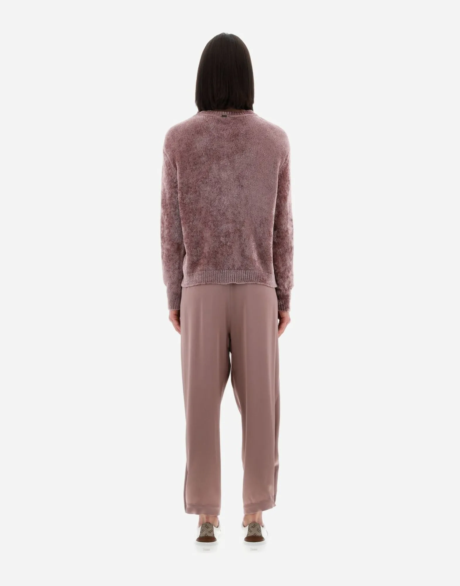 Herno Resort Pullover In Chenille Knit