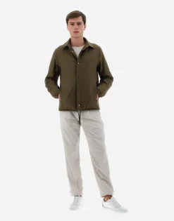 Herno Resort Shirt In Cashmere & Silk