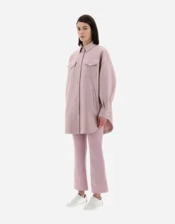 Herno Resort Shirt In Light Boiled Wool
