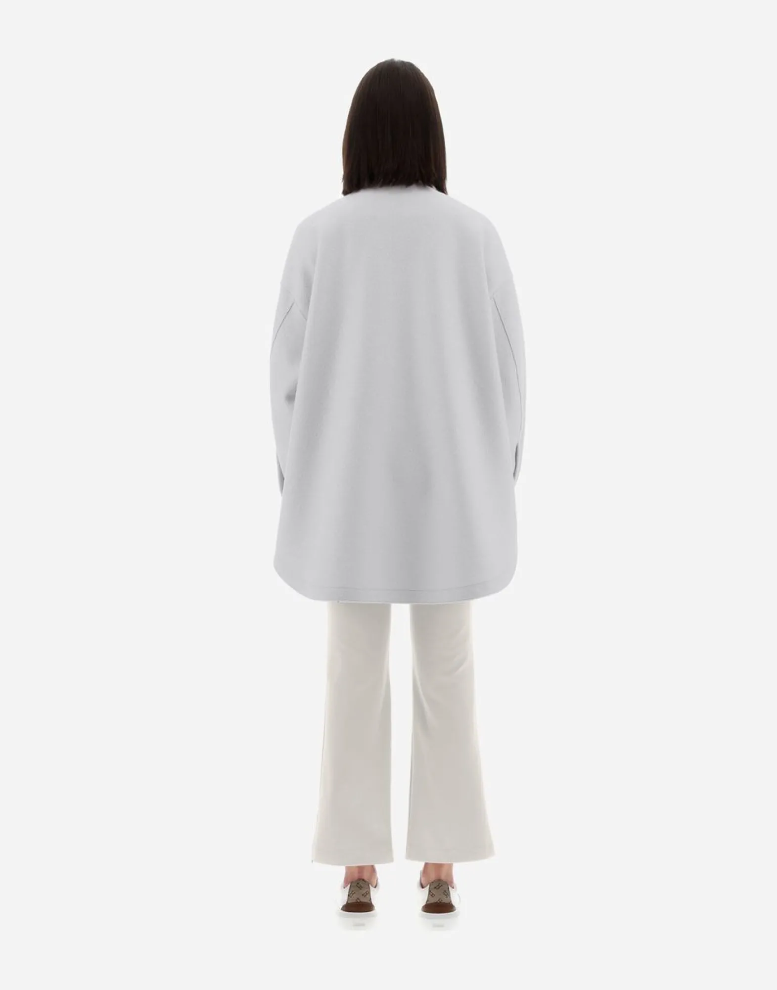 Herno Resort Shirt In Light Boiled Wool